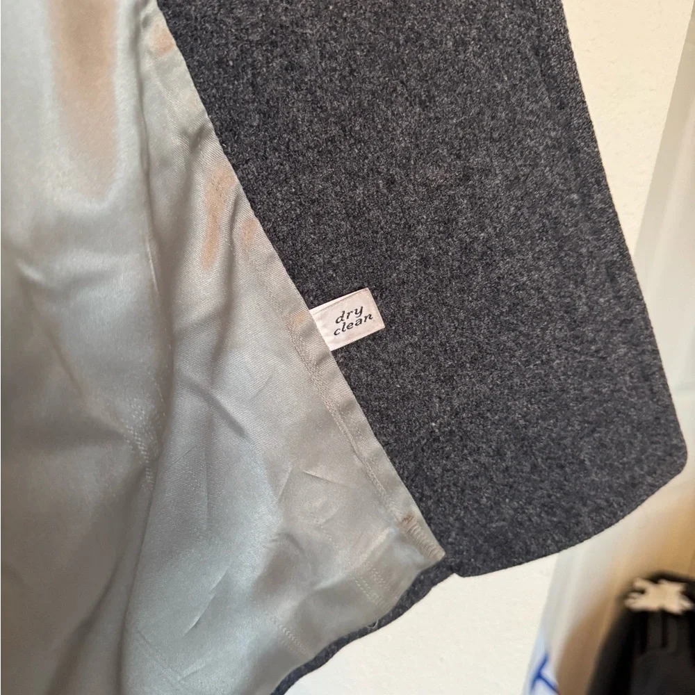 Vintage, Rare- Pendleton Gray Pea Coat Wool Tailored - Picture 8 of 9